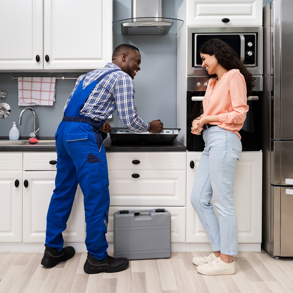 can you provide an estimate for cooktop repair before beginning any work in Yorklyn